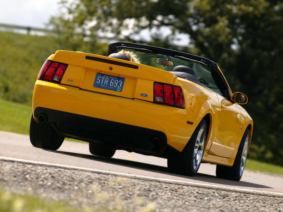  Ford Mustang SVT Cobra Convertible 2002 года  (фото 90 из 103)
